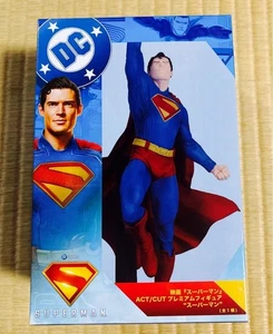 Superman ACT/CUT Premium Figur DC Comics Sega ungeöffnet Sammlerstück Spielzeug - Bild 1 von 6