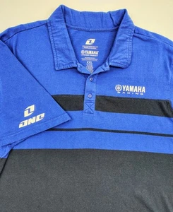 RAR One Industries Yamaha Racing Poloshirt Herren Größe XXL 2XL blau - Bild 1 von 6