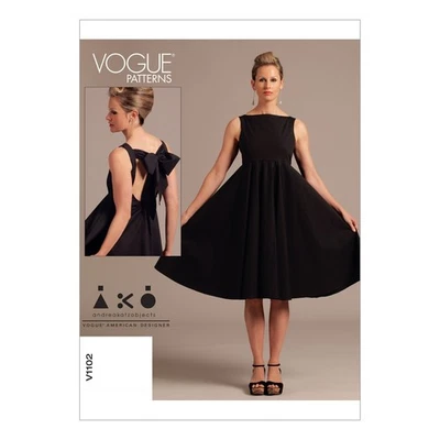 Schnittmuster Vogue V1102 - Kleid - Abendkleid - Cocktailkleid - Gr. 40-46 - Bild 1 von 4