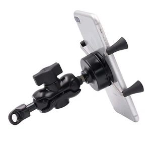 2025 Phone Mount with Handlebar U-Bolt for Motorcycle ATV UTV Bike MOUNTS X-Grip - Picture 1 of 19