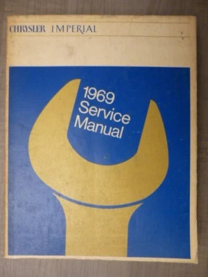 Chrysler and Imperial 1969 manual de servicio Foto 1 de 4
