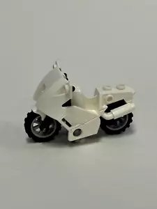 Lego weiß Cruiser Motorrad Minifigur Zubehör - Bild 1 von 1
