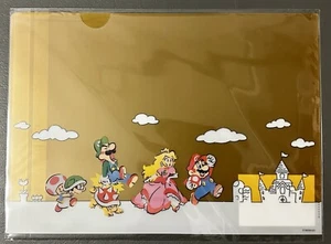 Nintendo Store Japan exklusiv - gelb Mario Bros. Ordner - nur in Japan - neu - selten! - Bild 1 von 2