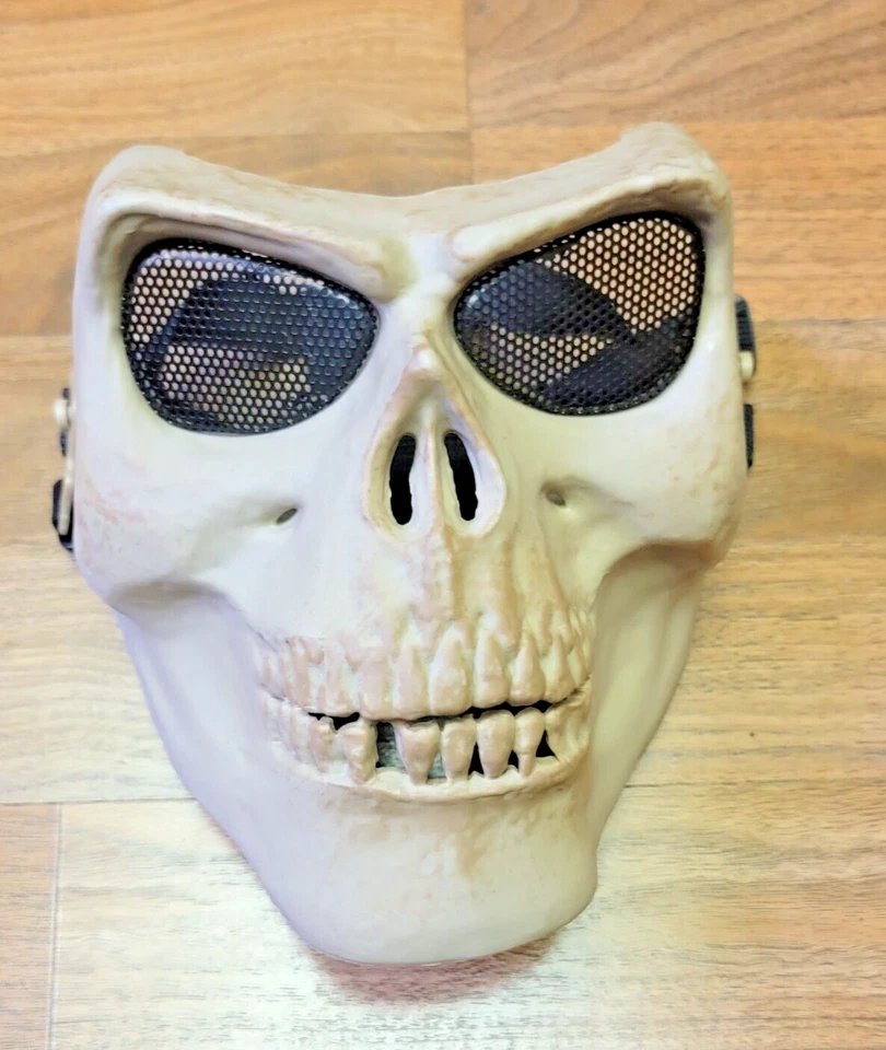 Full face skeleton mask - tan - Изображение 1 из 2