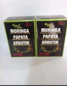 Panacea Moringa Papaya Beauty Soap 2 Piece Set