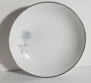 Platos de ensalada Noritake Fine China SIMONE 6407 6-1/2" borde azul rosa platino - Imagen 1 de 3