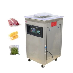 110V Single Chamber Vacuum Packaging Machine w/Plexiglass Cover 900W 1-43Pcs/min - Picture 1 of 15