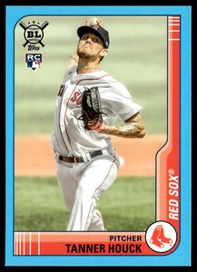 2021 Topps Big League Electric Blue Tanner Houck #240 Rookie  RC Boston Red Sox