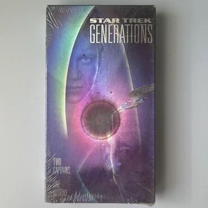 Star Trek Generations VHS 1994 Patrick Stewart William Shatner New Sealed - Picture 1 of 4