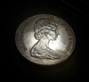 1965 Canada Silver Dollar - 80% Excellent Detail, look!  - Picture 1 of 2