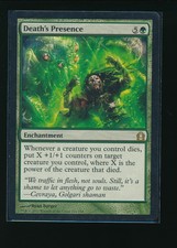 MTG Death's Presence 121/274 Return to Ravnica Magic The Gathering