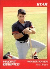 1989 Star #119 Vincent Degifico Winter Haven Red Sox