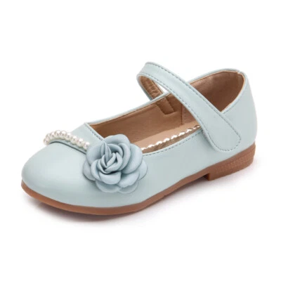 Niños Princesa Zapatos Estudiantes Fiesta Pisos Niños Zapatos de Vestir para Niña Foto 1 de 4