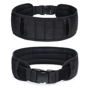Tactical Molle Waist Belt Multifunctional Padded Patrol Belt Battle Waist Belt - Picture 1 of 15