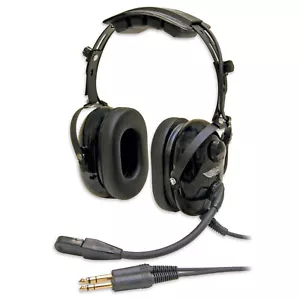 ASA AirClassics Pilot Aviation Headset Fixed Wing (Lifetime Warranty) ASA-HS-1A - Foto 1 di 2