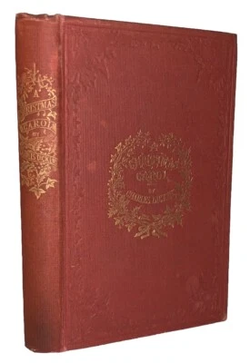 c. 1922, A CHRISTMAS CAROL, by CHARLES DICKENS, FACSIMILIE OF THE FIRST EDITION - Image 1 of 4