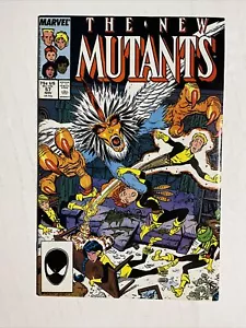 New Mutants #57 (1987) 8,5 Sehr guter Zustand Marvel Copper Age Comic Buch Hochwertig - Bild 1 von 10