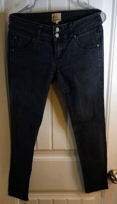  Pantalones de mezclilla para mujer Arden B negros talla 6 Foto 1 de 4