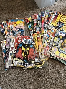 Wolverine Comics- Lot 45-47, 49-60, 62-63, 65-67, 69-78, 81-84, Reader Lot ,read - Picture 1 of 12