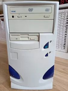 Vintage retro DOS gaming computer - PC Intel Pentium MMX 166MHz, 32MB RAM - Bild 1 von 24