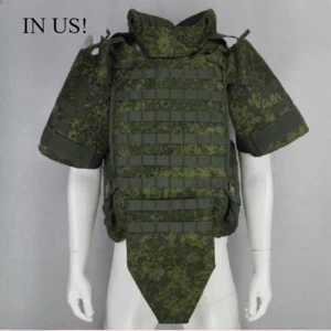 IN US! Russian 6B45 Bulletproof Tactical Vest Crotch Shoulder Protect Suit NEW - Picture 1 of 10