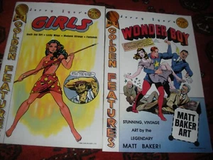 Jerry Iger's Golden Features, GIRLS and WONDER BOY Matt Baker South Sea Girl++ - Picture 1 of 4