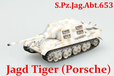 Easy Model 1/72 Germany Jagd Tiger (Porsche) S.Pz.Jag.Abt.653 NO.102  #36115 - Image 1 of 4
