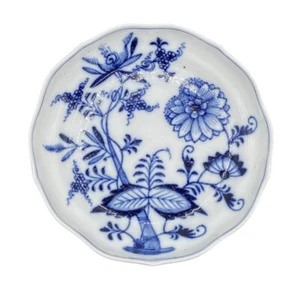 Meissen Blue & White 5.5” Shallow Dish (1) Blue Crossed Swords Dish B. - Picture 1 of 8