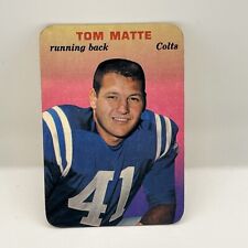Tom Matte 1970 Topps Glossy #3  Baltimore Colts
