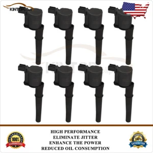 8 Ignition Coil Pack For Ford Mustang GT 4.6L 5.4L 5.8L V8 UF191 2000 2004 2007 - Picture 1 of 12