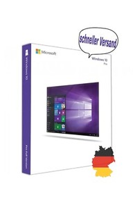 Microsoft Windows 10 Pro Professional 32/64 Bit Win 10 Pro KEY Versand per EMail