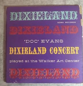 Rare Doc Evans Dixieland Band Live Concert Double Single Vinyl Records 45RPM VG+ - Foto 1 di 7