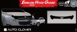 Deflector de capó acrílico negro humo D575 Ems/Ups para Chevy Trax 2013~2016 - Imagen 1 de 9