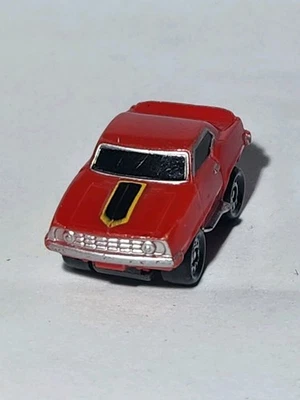 MICRO MÁQUINAS 1969 CHEVY CAMARO HOT ROD COCHE DE CARRERAS ROJO VINTAGE AÑOS 90 JUGUETES GALOOB Foto 1 de 4