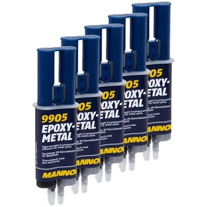 Metallkleber 5 x 30 g MANNOL 9905  Epoxy Metall Kleber Zweikomponentenkleber - Bild 1 von 8