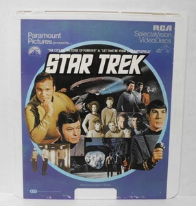 STAR TREK City on the Edge of Forever RCA SelectaVision VideoDiscs (CED) - Imagen 1 de 3