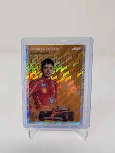 Logofractor cromado Topps 2024 Fórmula 1 F1 Charles Leclerc - 1954 #1954-3 - Imagen 1 de 2
