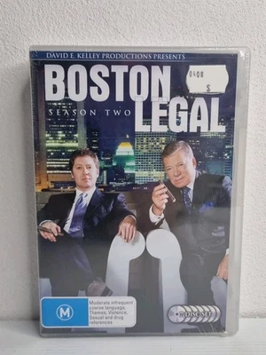 Boston Legal: Season 2 (DVD, 7 Discs) NEW Sealed  - image 1 of 4