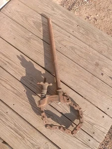 JRS Talon Tools No. 2 Adjustable Chain Cast Iron Clay Soil Drain Pipe Cutter - Picture 1 of 16