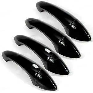 Glossy Black Cover Trim For 21-2025 Chevrolet Trailblazer Smart Side Door Handle - Picture 1 of 4