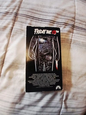 Friday the 13th VHS 1980 Jason Voorhees Gateway Tape Horror 1994 release - Image 1 of 4