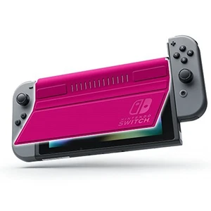 Nintendo Switch FRONT COVER for Nintendo Switch Pink F/S w/Tracking# Japan New - Picture 1 of 6