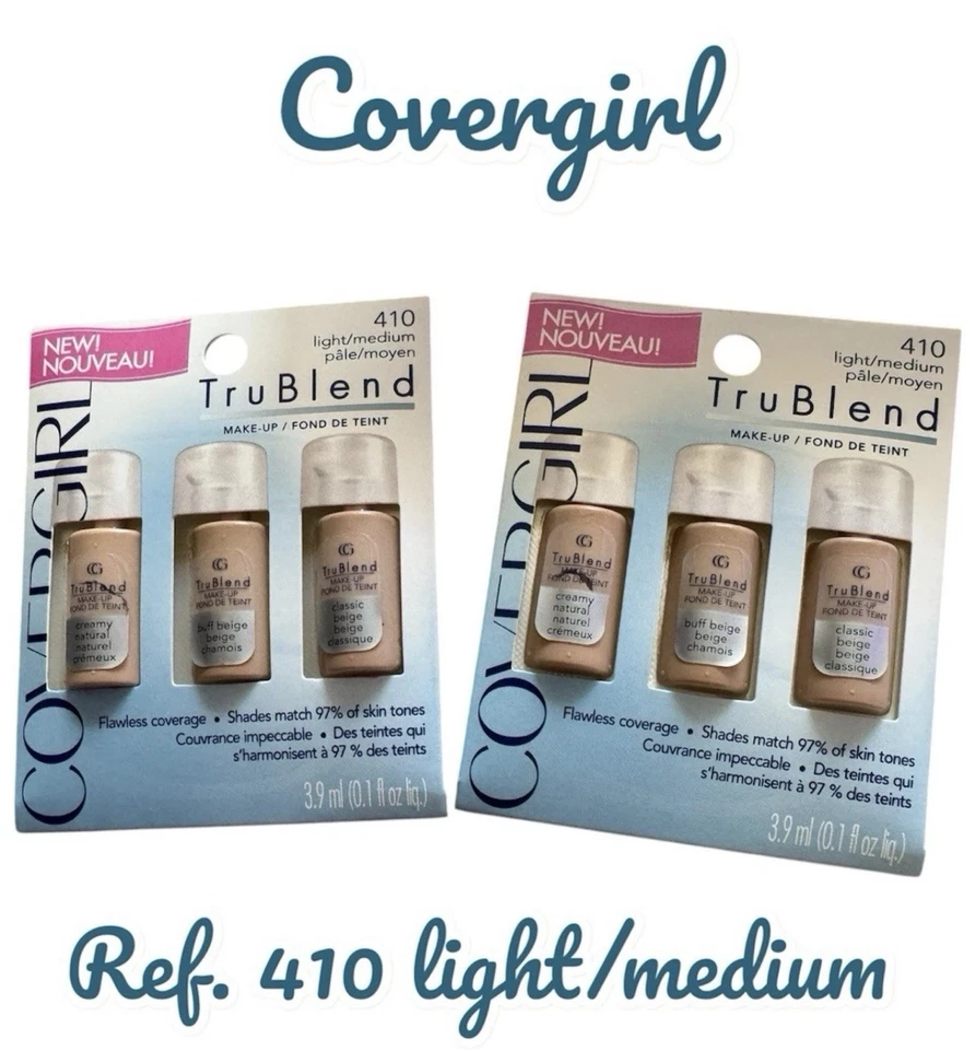 COVERGIRL Trublend Liquid Make-Up #410 Light/Medium Flawless Coverage - Image 1 of 4