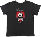 Personalised Kids T Shirt Morocco Football World Cup Shield Childrens Boys Girls