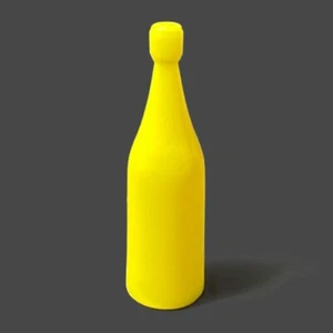 Barbie Flasche gelb - Barbie Puppenhaus Möbel Zubehör - Bild 1 von 2