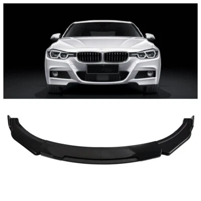 6pcs Front Bumper Lip Spoiler Splitter Body Kit For BMW E90 E92 E93 325i 335 US - Image 1 of 4