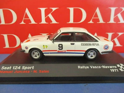 Die cast 1/43 Modellino Auto Seat 124 Sport Rally Vasco-Navarro 1971 M. Juncosa - Immagine 1 di 4