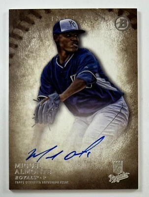 2015 Bowman Inception #PA-MA Miguel Almonte Autograph Issue Auto AR46 - Image 1 of 2