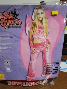 XX 42632 Disfraz Diablo Rosa Diablo Niña Adolescente Jr Talla 0-2 Rubíes Sin Alas - Imagen 1 de 1