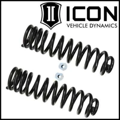 Par de muelles helicoidales delanteros de elevación ICON 2,5" aptos para Ford F-250 F-350 Super Duty 2005-2019 Foto 1 de 2